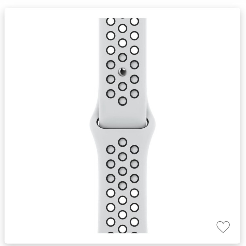 Pure/Platinum Black Nike Sport band 41mm